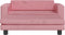 vidaXL - Hondenmand - met - verlengstuk - 100x50x30 - cm - fluweel - roze