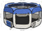 vidaXL - Hondenren - inklapbaar - met - draagtas - 125x125x61 - cm - blauw