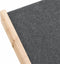vidaXL - Hondentrap - 105x47 - cm - massief - vurenhout - grijs