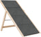 vidaXL - Hondentrap - 105x47 - cm - massief - vurenhout - grijs