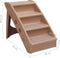 vidaXL - Hondentrap - inklapbaar - 62x40x49,5 - cm - bruin
