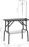 vidaXL - Hondentrimtafel - verstelbaar - met - 1 - lus - en - opbergschap