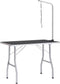 vidaXL - Hondentrimtafel - verstelbaar - met - 1 - lus