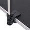 vidaXL - Hondentrimtafel - verstelbaar - met - 2 - lussen - en - opbergschap
