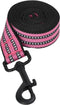 vidaXL - Hondentuigje - met - riem - en - halsband - verstelbaar - L - roze