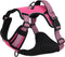 vidaXL - Hondentuigje - met - riem - en - halsband - verstelbaar - L - roze