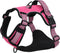 vidaXL - Hondentuigje - met - riem - en - halsband - verstelbaar - M - roze