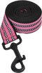 vidaXL - Hondentuigje - met - riem - en - halsband - verstelbaar - XL - roze