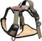 vidaXL - Hondentuigje - reflecterende - strips - verstelbaar - S - camouflagebruin