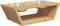 vidaXL - Hondenvoerbakken - verhoogd - 35,5x18x10,5 - cm - bamboe