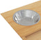 vidaXL - Hondenvoerbakken - verhoogd - 35,5x18x10,5 - cm - bamboe