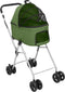 vidaXL - Hondenwagen - 2-laags - inklapbaar - 83x48x97 - cm - oxford - stof - groen