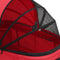 vidaXL - Hondenwagen - 2-laags - inklapbaar - 83x48x97 - cm - oxford - stof - rood