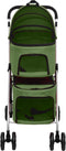 vidaXL - Hondenwagen - 2-laags - inklapbaar - 83x48x97 - cm - oxford - stof - groen