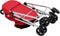 vidaXL - Hondenwagen - 2-laags - inklapbaar - 83x48x97 - cm - oxford - stof - rood