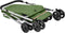 vidaXL - Hondenwagen - inklapbaar - 100x49x96 - cm - linnenstof - groen