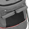 vidaXL - Hondenwagen - inklapbaar - 100x49x96 - cm - linnenstof - grijs