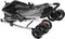 vidaXL - Hondenwagen - inklapbaar - 76x50x100 - cm - oxford - stof - grijs