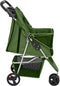 vidaXL - Hondenwagen - inklapbaar - 80x46x98 - cm - oxford - stof - groen