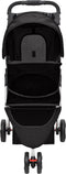vidaXL - Hondenwagen - inklapbaar - 80x46x98 - cm - oxford - stof - zwart