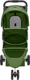 vidaXL - Hondenwagen - inklapbaar - 80x46x98 - cm - oxford - stof - groen