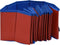 vidaXL - Hondenzwembad - inklapbaar - 160x30 - cm - PVC - rood