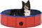 vidaXL - Hondenzwembad - inklapbaar - 80x20 - cm - PVC - rood
