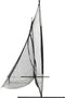 vidaXL - Honkbal- - en - softbalnet - 241x106,5x216 - cm - metaal