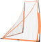 vidaXL - Honkbalnet - draagbaar - 183x182x183cm - staal - polyester - oranje - zwart