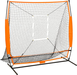 vidaXL - Honkbaltrainingsnet - 174x76x158,5 - cm - zwart