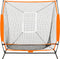 vidaXL - Honkbaltrainingsnet - 174x76x158,5 - cm - zwart