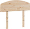 vidaXL - Hoofdbord - 100 - cm - massief - grenenhout