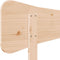 vidaXL - Hoofdbord - 100 - cm - massief - grenenhout