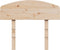 vidaXL - Hoofdbord - 100 - cm - massief - grenenhout