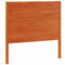 vidaXL - Hoofdbord - 100 - cm - massief - grenenhout - wasbruin