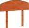 vidaXL - Hoofdbord - 100 - cm - massief - grenenhout - wasbruin
