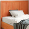 vidaXL - Hoofdbord - 100 - cm - massief - grenenhout - wasbruin