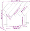 vidaXL - Hoofdbord - 100 - cm - massief - grenenhout - wasbruin