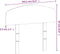 vidaXL - Hoofdbord - 100 - cm - massief - grenenhout - wasbruin