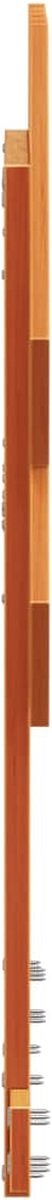 vidaXL - Hoofdbord - 100 - cm - massief - grenenhout - wasbruin