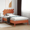 vidaXL - Hoofdbord - 100 - cm - massief - grenenhout - wasbruin