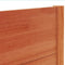 vidaXL - Hoofdbord - 100 - cm - massief - grenenhout - wasbruin
