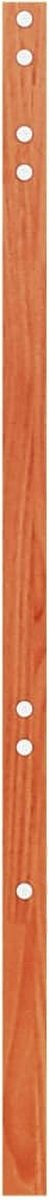 vidaXL - Hoofdbord - 100 - cm - massief - grenenhout - wasbruin