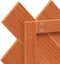 vidaXL - Hoofdbord - 100 - cm - massief - grenenhout - wasbruin