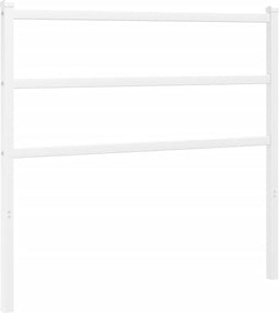 vidaXL - Hoofdbord - 100 - cm - metaal - wit