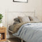 vidaXL - Hoofdbord - 100 - cm - metaal - wit