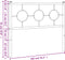 vidaXL - Hoofdbord - 100 - cm - metaal - wit