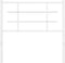 vidaXL - Hoofdbord - 100 - cm - metaal - wit