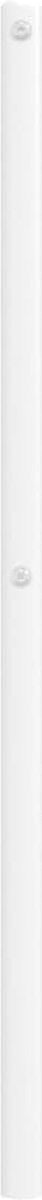 vidaXL - Hoofdbord - 100 - cm - metaal - wit