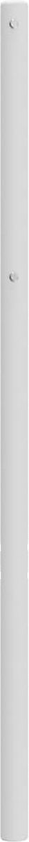 vidaXL - Hoofdbord - 100 - cm - metaal - wit